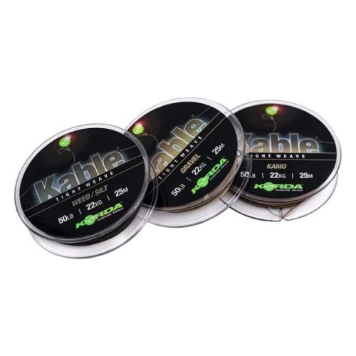 Korda Kable Tight Weave 50 lb 25 m