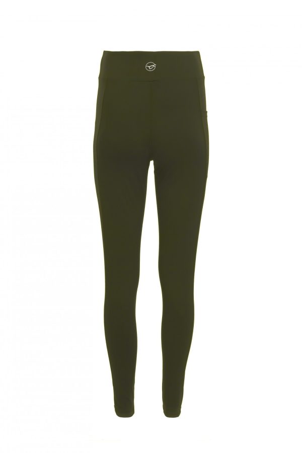 Korda Womens Leggings Dark Olive
