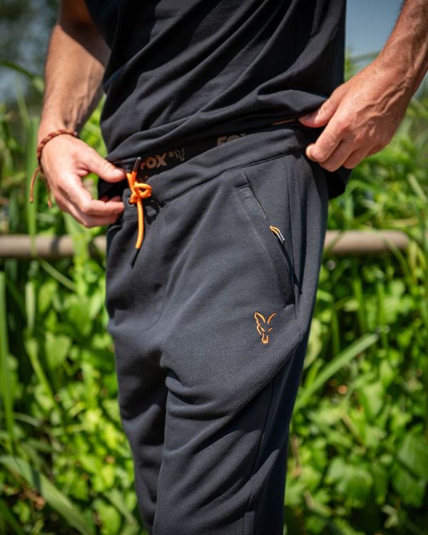 Fox Classic Joggers Black And Orange